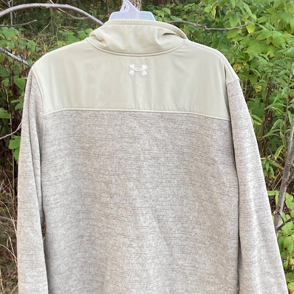 REDUCED 25%! Rugged Comfort Grey Under Armour Full Zip Specialist Hoodie Size XL - Picture 4 of 4